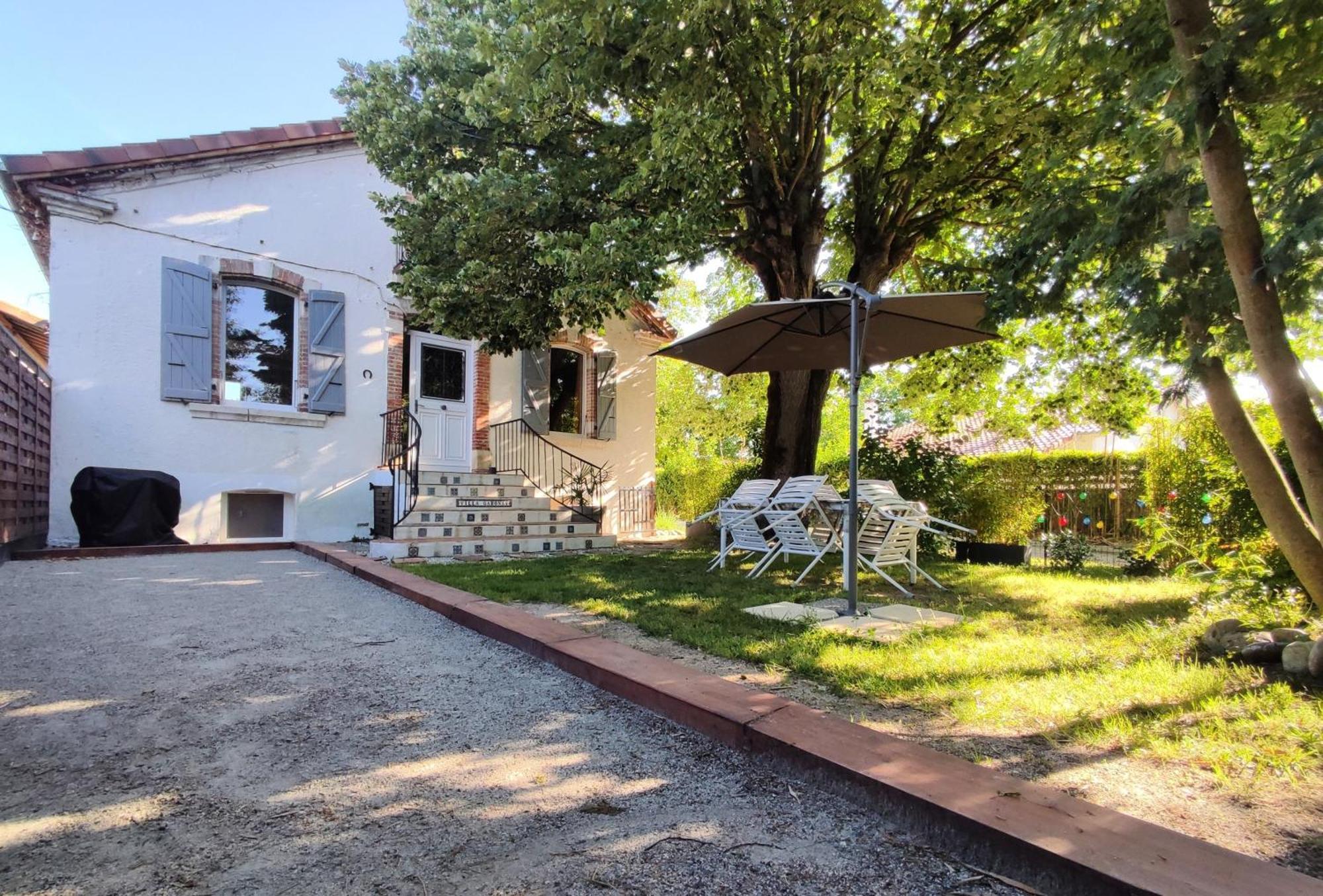 Villa Garona Avec Billard Proche Pyrenees Cazeres Dış mekan fotoğraf